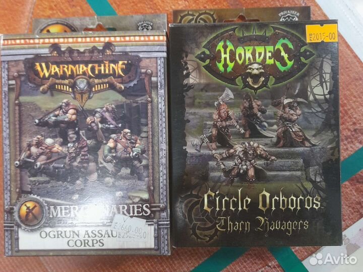 Набор миниатюр вармашина