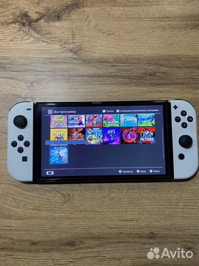 Nintendo switch oled 256gb (прошитая)