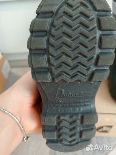 Детские резиновые сапоги