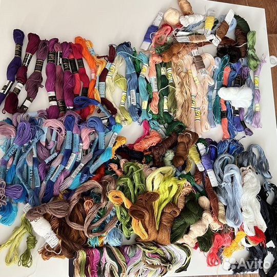Нитки мулине для вышивания