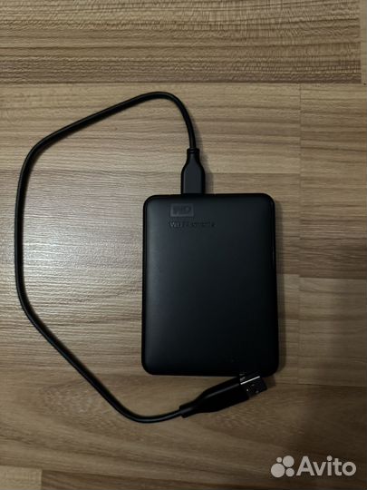 Переносной жёсткий диск WD elements