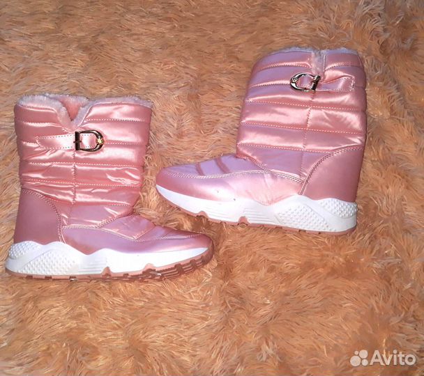 Сапоги женские зимние 37 р.(на 36) новые