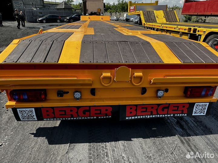 Полуприцеп трал (тяжеловоз) Berger 9853-0000050-05, 2023
