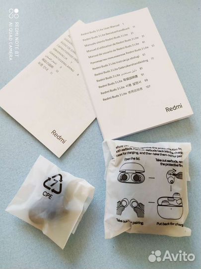 Беспроводные наушники xiaomi (новые)