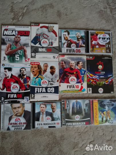 Спортивные игры на пк сборник (fifa,nhl,nba)