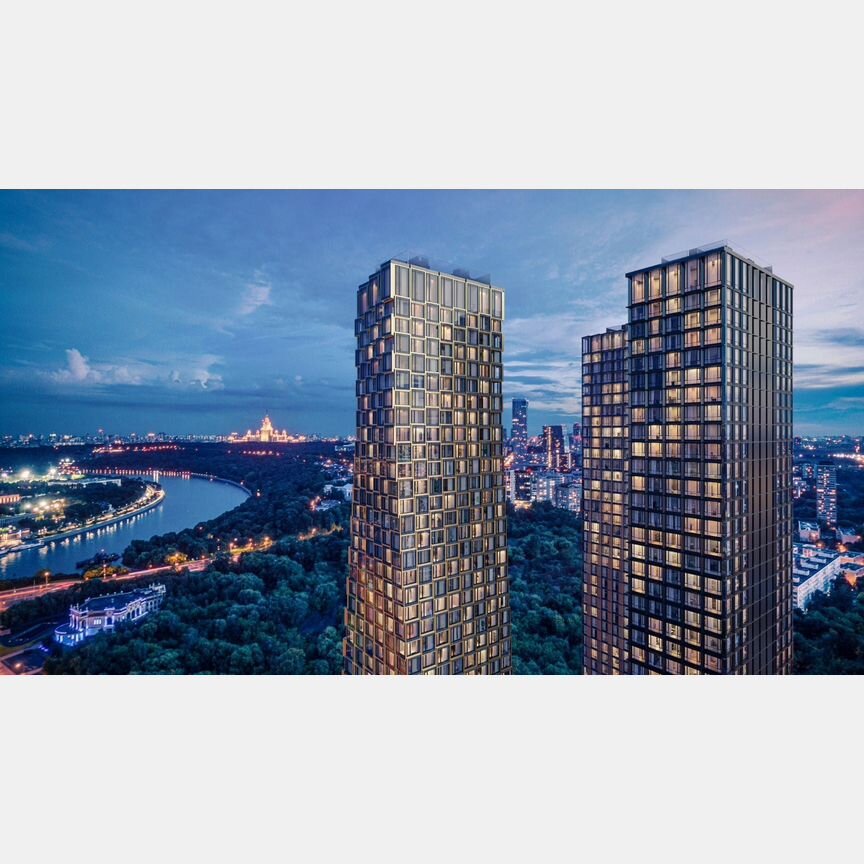 2-к. квартира, 64,7 м², 7/41 эт.