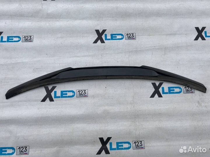 Спойлер на багажник BMW 5 G30 M4 чёрный глянец