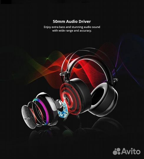 Игровая гарнитура Tronsmart Glary 7.1 Новая