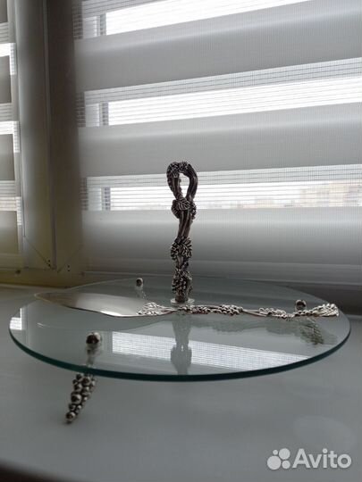 Тортовница с лопаткой - фруктовница