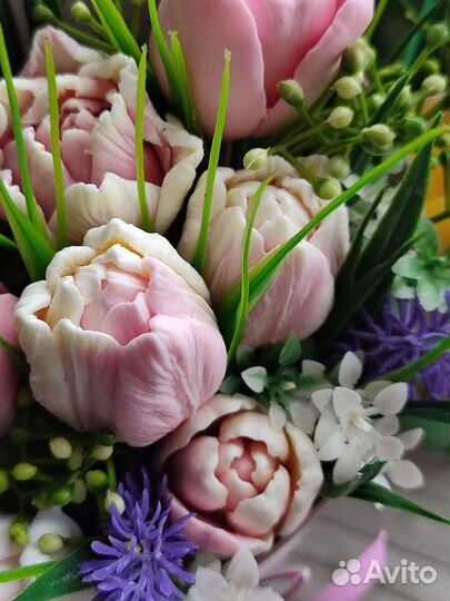 Мыло ручной работы.Букет