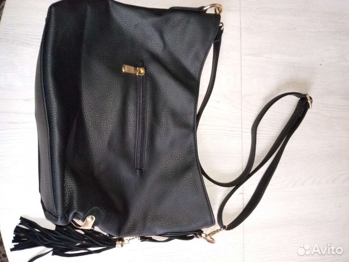 Новая женская сумка из мягкой экокожи