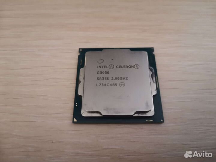 Процессор Intel Celeron g3930