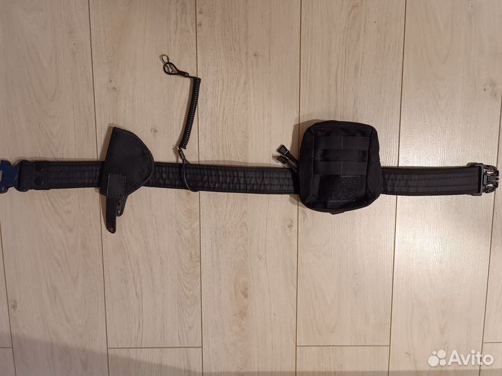 Кобура (пм) с страх. тросиком и тактической сумкой