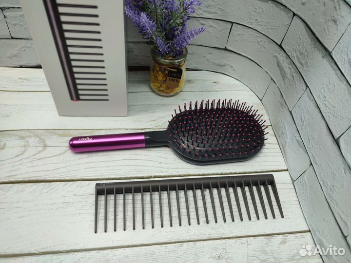 Расческа-выпрямитель dyson 2в1