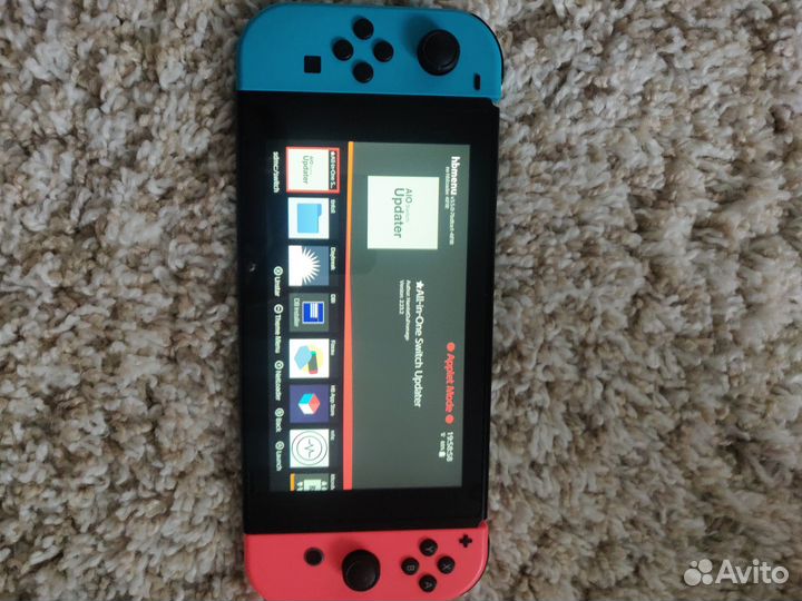 Nintendo switch прошитая Чифир