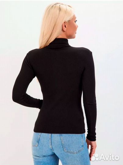 Водолазка в рубчик 44 размер (Арт.90056)