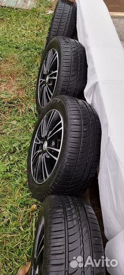 Летние шины на дисках на 15