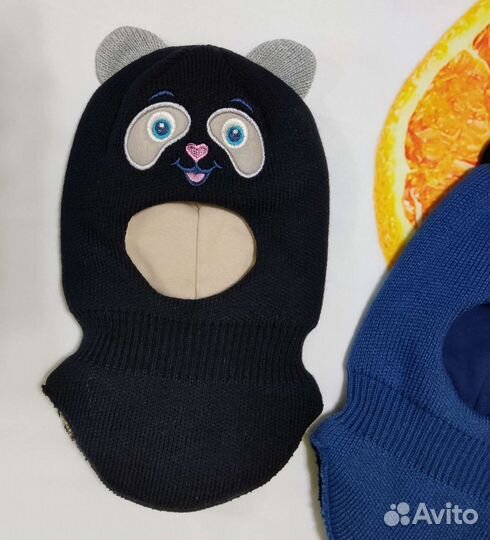Новая шапка-шлем, размер 50, зима