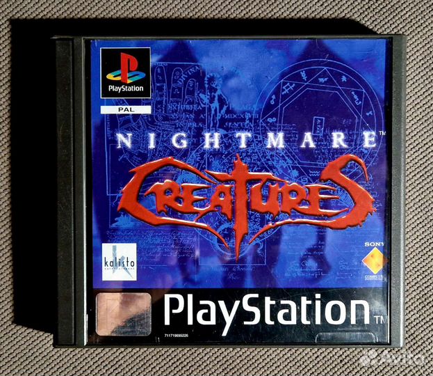 Лицензия PS1 рег. PAL и ntsc-U