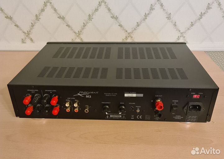 Усилитель сабвуфера, саба, subwoofer Proficient X