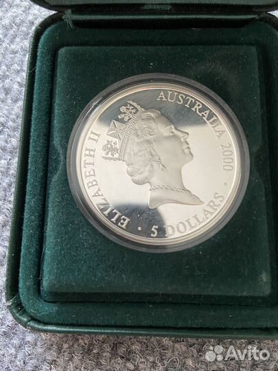 Серебряные монеты Австралии 1 унция