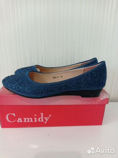 Новые туфли балетки Camidy. Р.34