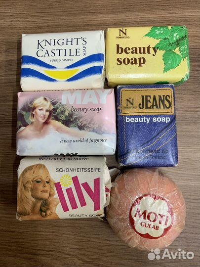 Мыло туалетное СССР, винтаж