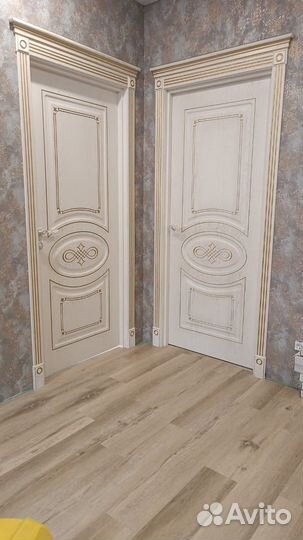 Двери с патиной