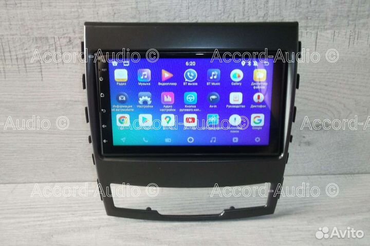 Магнитола SsangYong Action Android 2/32