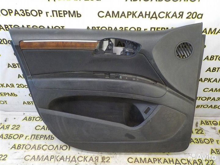 Обшивка двери передней левой Audi Q7 (4L) 2005-20