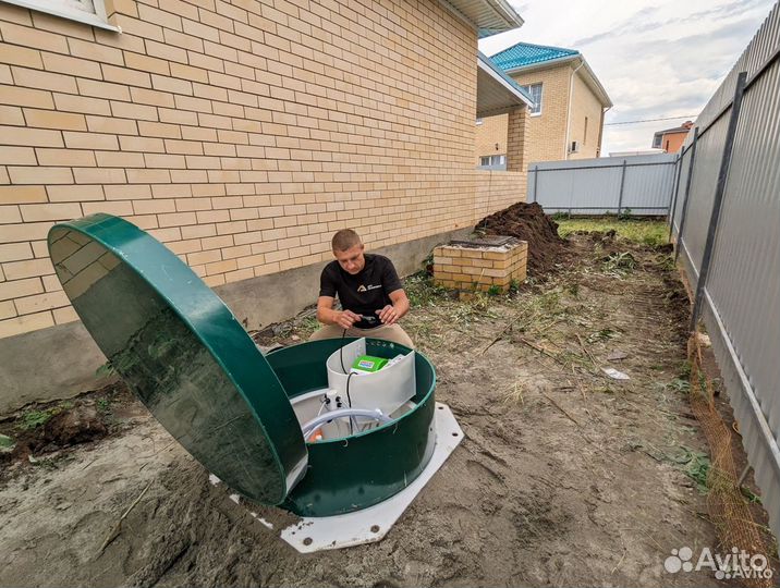 Септик под установку для дачи и дома