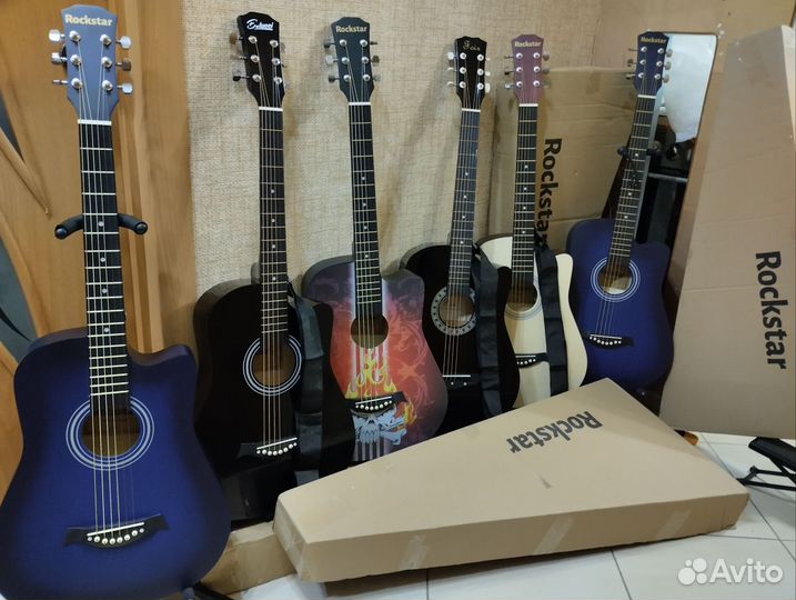 Акустика и классика. Новые и б/у, с брачком и без