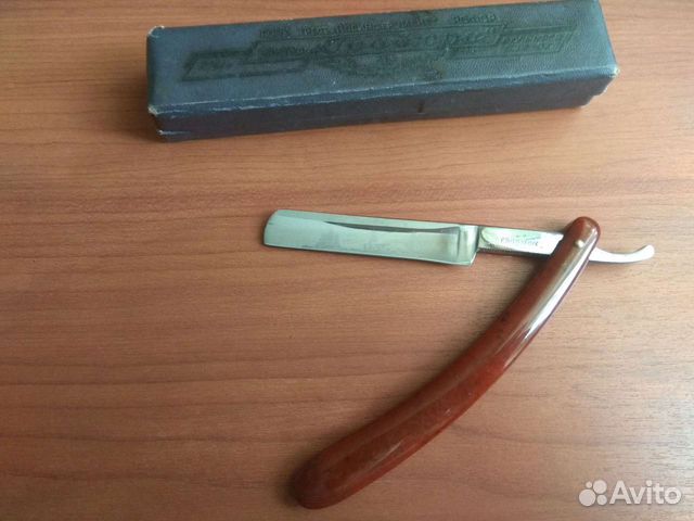 Опасная бритва СССР Гравюра 1961 год