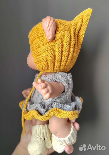 Одежда для пупса. Кукла Nines с хвостиками