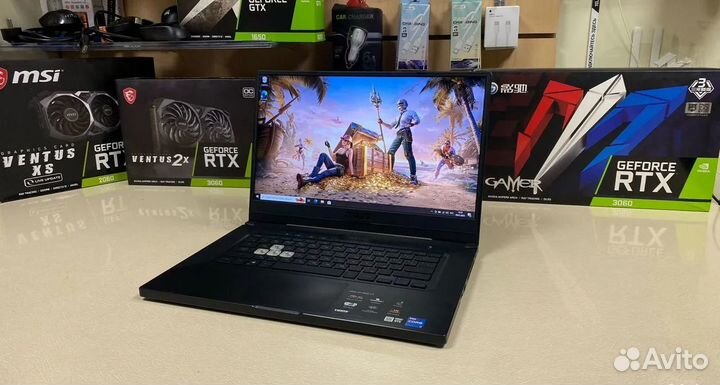 Свежий RTX 3070 / 240Hz / I7 11370H / 16 RAM