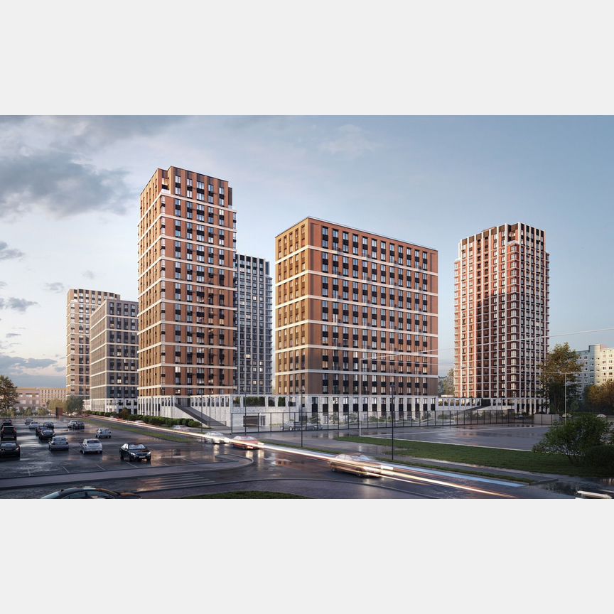 1-к. квартира, 36,4 м², 6/23 эт.