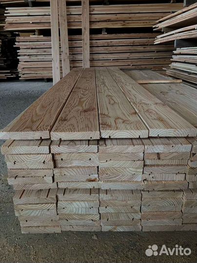 Качественные доски лиственницы 25x100 мм, строганн