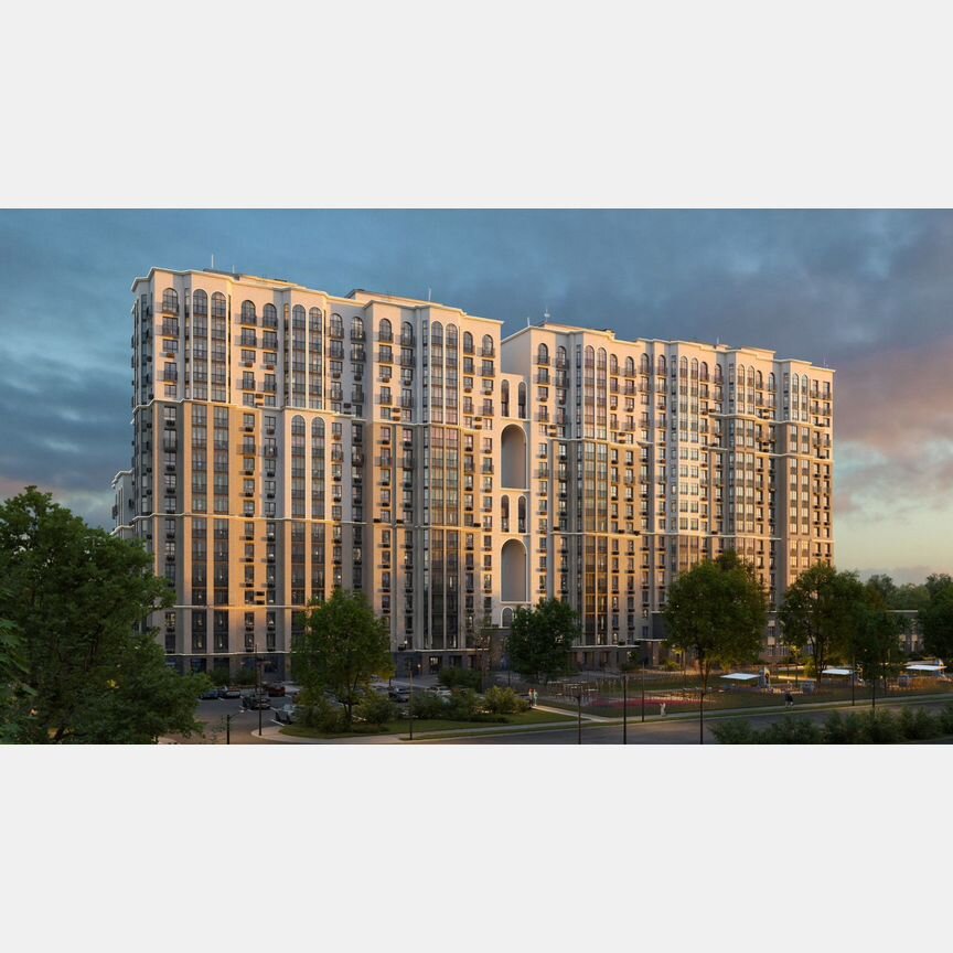 3-к. квартира, 75,6 м², 2/8 эт.