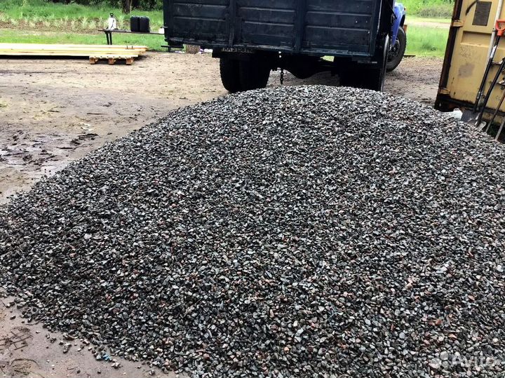 Щебень вторичный с доставкой