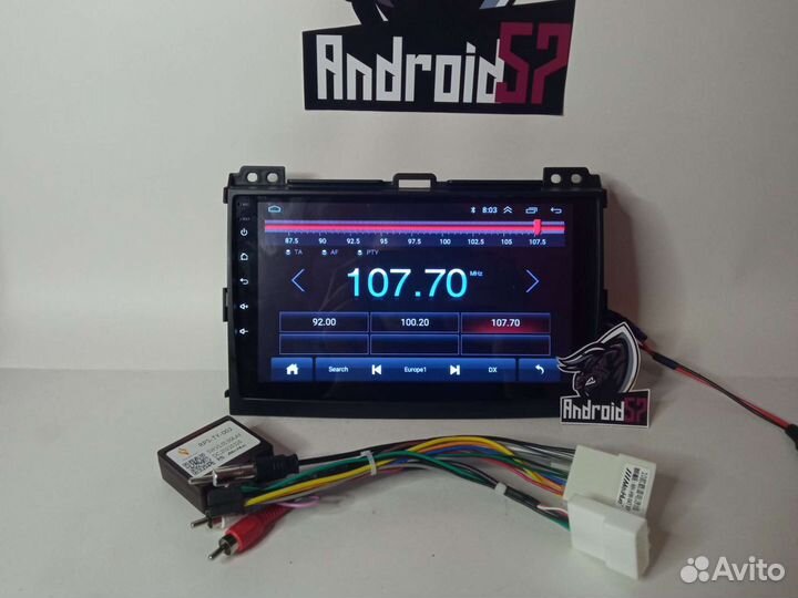 Магнитола Toyota Land Cruiser Prado 120