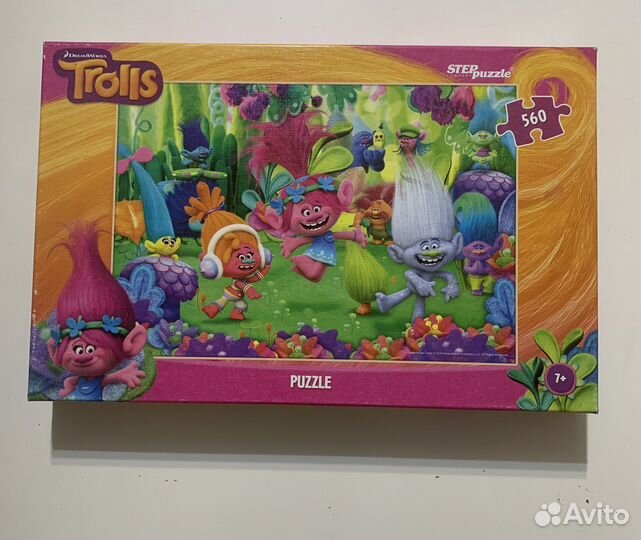 Тролли пазлы