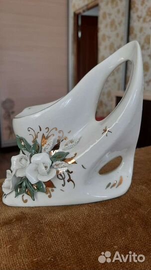 Подсвечник фарфор