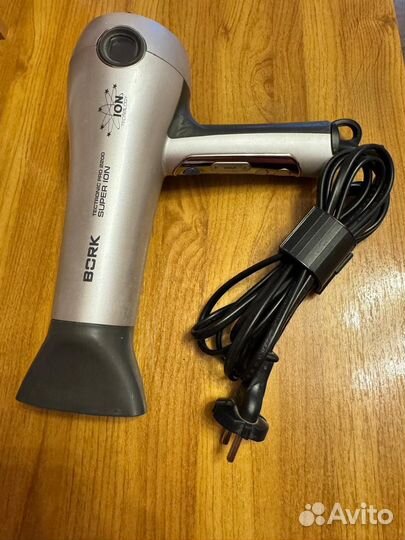 Фен bork на запчасти или под ремонт