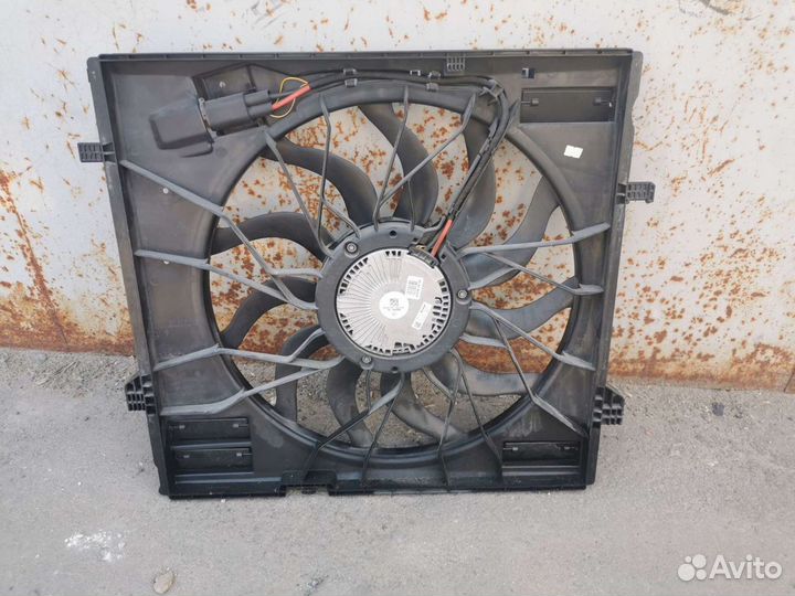 Вентилятор x166, 850W, GL, GLS, ML, GLE Мерседес