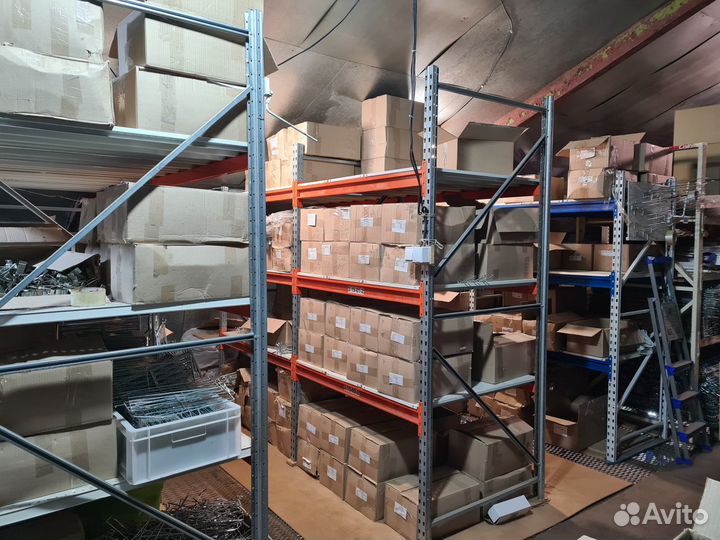 Стеллажи металлические на склад