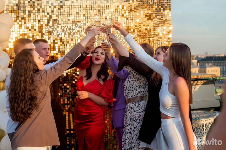 Аренда крыши лофта на День Рождения в Центре