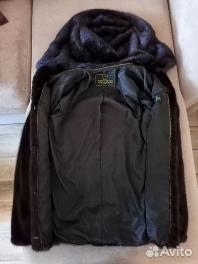 Шуба норковая автоледи 50 52 размер