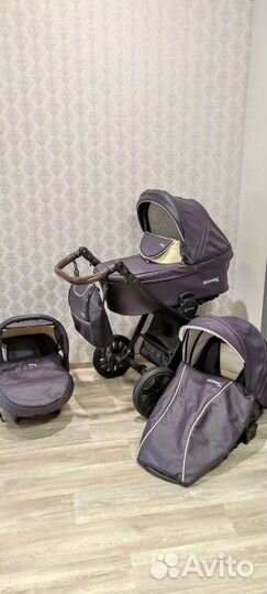 Коляска 3 в 1 sonic soft