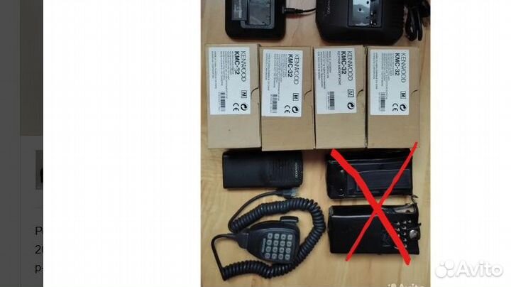 Рации - kenwood- и аксессуары