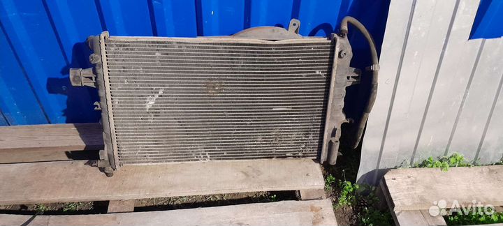 Радиатор на опель астра